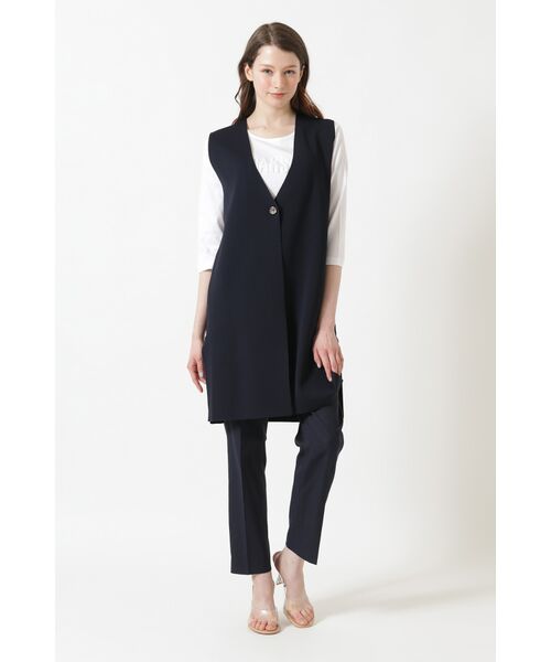 DAKS / ダックス その他トップス | 16Gサスティナブルスムース編み ニットジレ | 詳細2