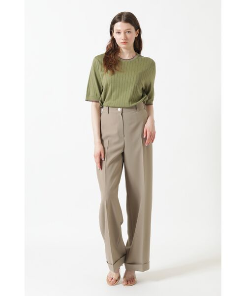 DAKS / ダックス その他パンツ | 2WAYコンパクトストレッチ DAKSデザイン ワイドパンツ | 詳細2