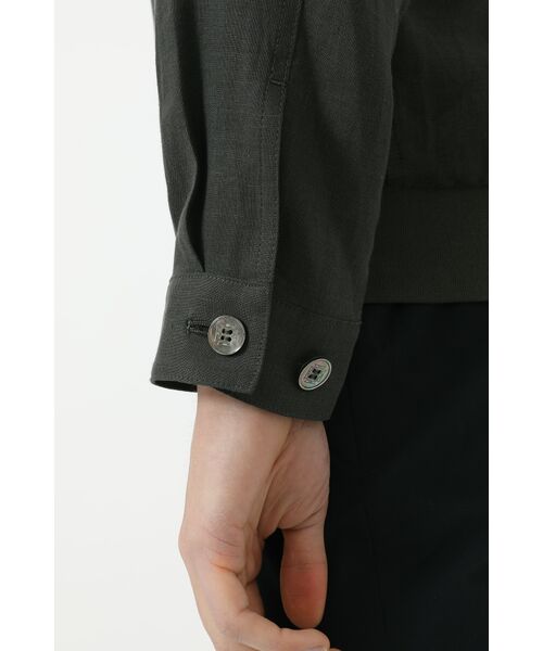 DAKS / ダックス その他アウター | ハードマンズリネン 一重仕立て ブルゾン | 詳細5