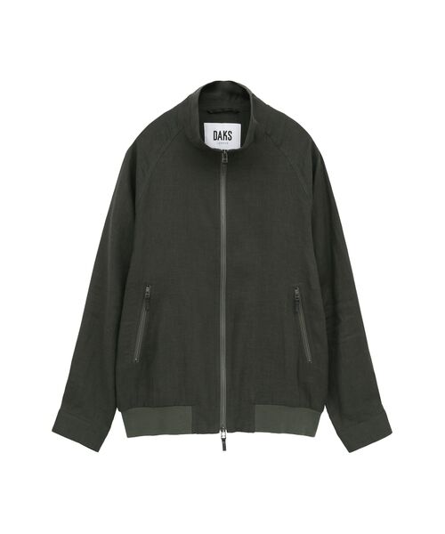 DAKS / ダックス その他アウター | ハードマンズリネン 一重仕立て ブルゾン（ダークカーキ）