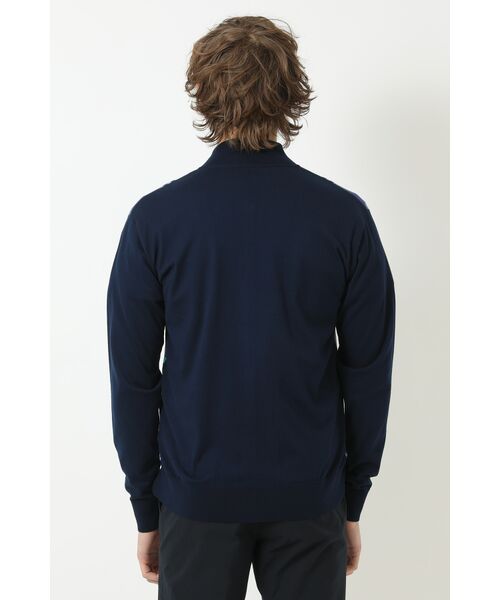 DAKS / ダックス その他トップス | 50周年チェック コンパクトコットン  ジップセーター | 詳細2