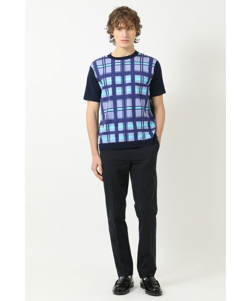 DAKS / ダックス その他トップス | 50周年チェック コンパクトコットン ニット | 詳細3