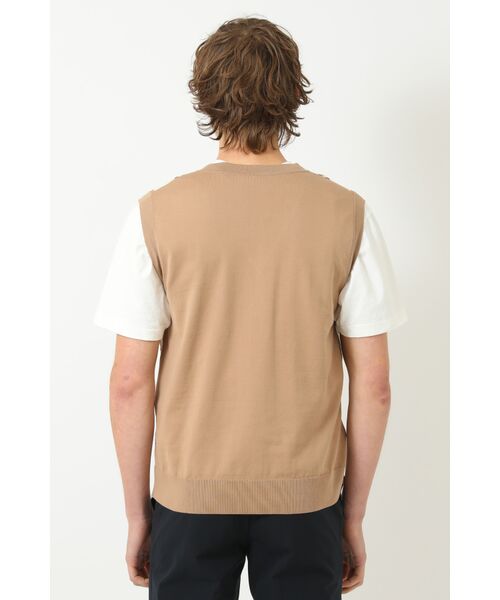 DAKS / ダックス その他トップス | 50周年チェック コンパクトコットン Vネックベスト | 詳細2