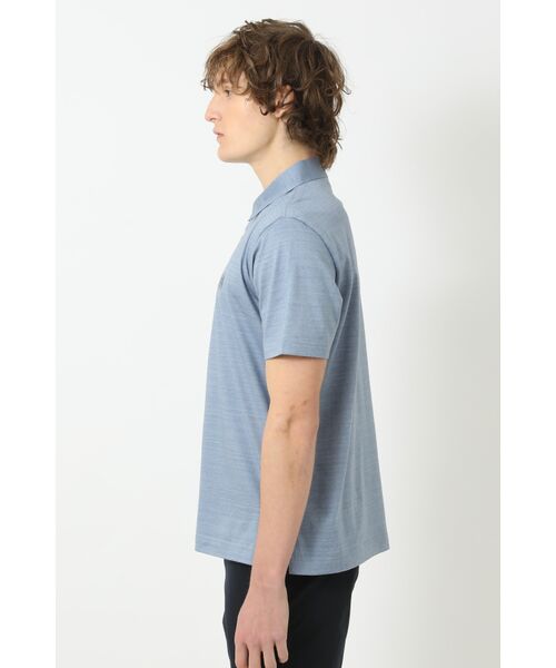 DAKS / ダックス その他トップス | デニム調天竺 ヴィンテージ風ポロシャツ | 詳細1