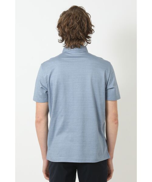 DAKS / ダックス その他トップス | デニム調天竺 ヴィンテージ風ポロシャツ | 詳細2