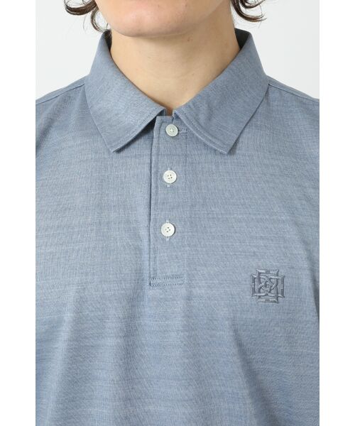 DAKS / ダックス その他トップス | デニム調天竺 ヴィンテージ風ポロシャツ | 詳細4