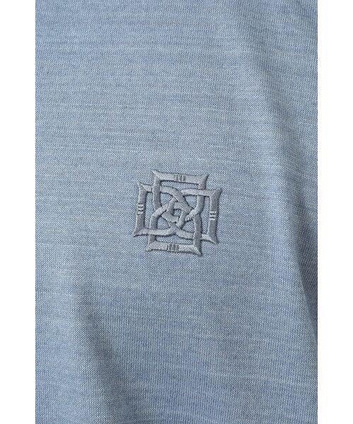 DAKS / ダックス その他トップス | デニム調天竺 ヴィンテージ風ポロシャツ | 詳細5