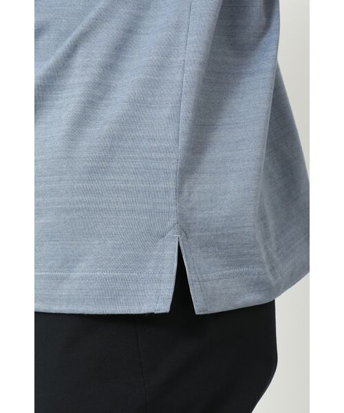DAKS / ダックス その他トップス | デニム調天竺 ヴィンテージ風ポロシャツ | 詳細7