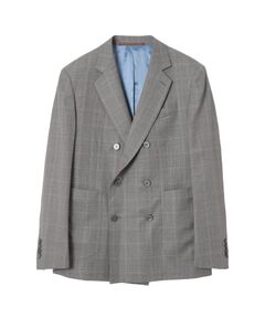 DAKS / ダックス その他アウター | ウィンドウペンチェックウールダブルブレストスーツ