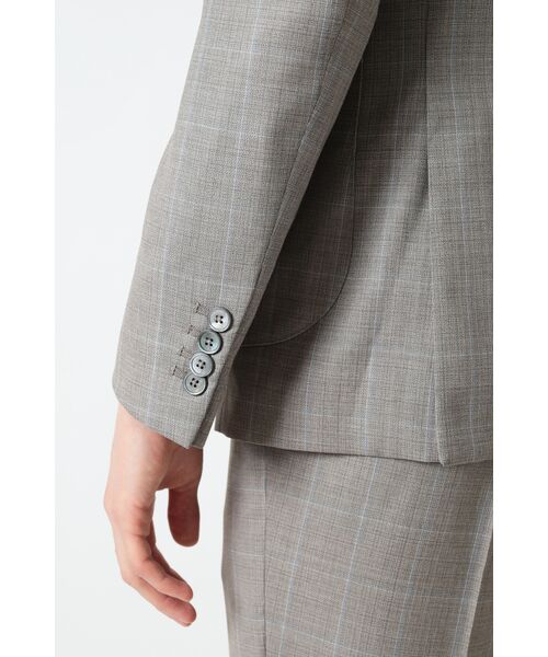 DAKS / ダックス その他アウター | ウィンドウペンチェックウールダブルブレストスーツ | 詳細5