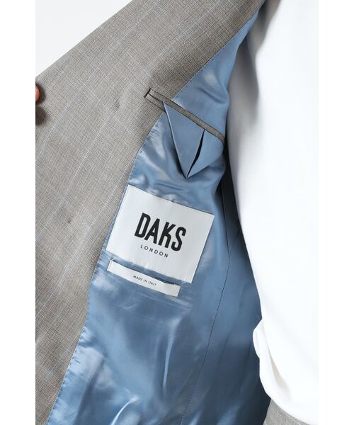 DAKS / ダックス その他アウター | ウィンドウペンチェックウールダブルブレストスーツ | 詳細8