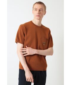 DAKS / ダックス その他トップス | DDロゴポケットニットTシャツ