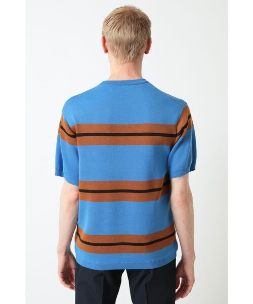 DAKS / ダックス その他トップス | ボーダーDDロゴニットTシャツ | 詳細2