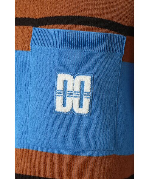 DAKS / ダックス その他トップス | ボーダーDDロゴニットTシャツ | 詳細5