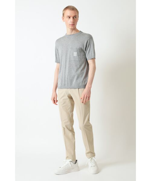 DAKS / ダックス その他トップス | DDロゴポケットニットTシャツ | 詳細3