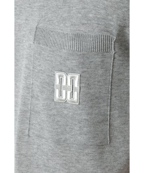 DAKS / ダックス その他トップス | DDロゴポケットニットTシャツ | 詳細5