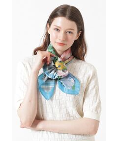DAKS / ダックス その他 | シルクアニバーサリーフローラルプリント スカーフ