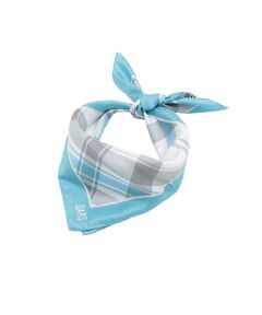 DAKS / ダックス その他 | シルク 50thホワイトチェックプリント スカーフ