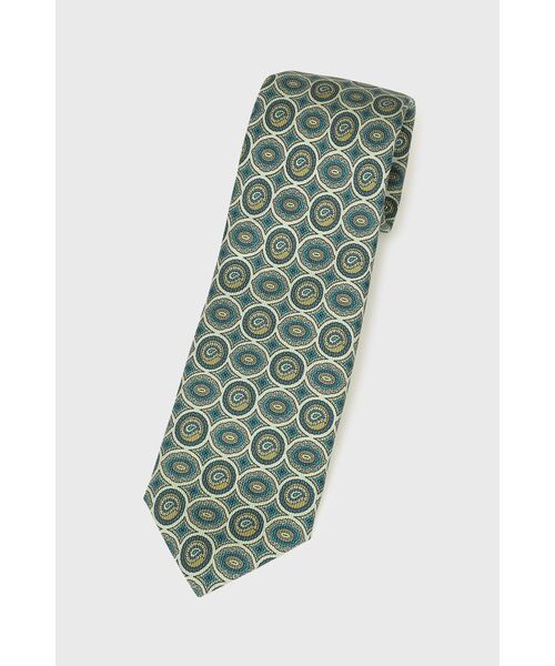 DAKS / ダックス その他 | シルクプリント7フォールドタイ（グリーン）