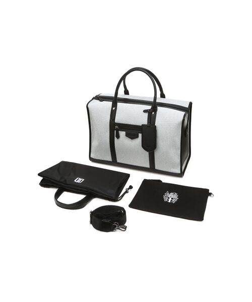 DAKS / ダックス スポーツグッズ | キャンバスゴルフボストンバッグ（靴ポケット+ポーチ内蔵） | 詳細3