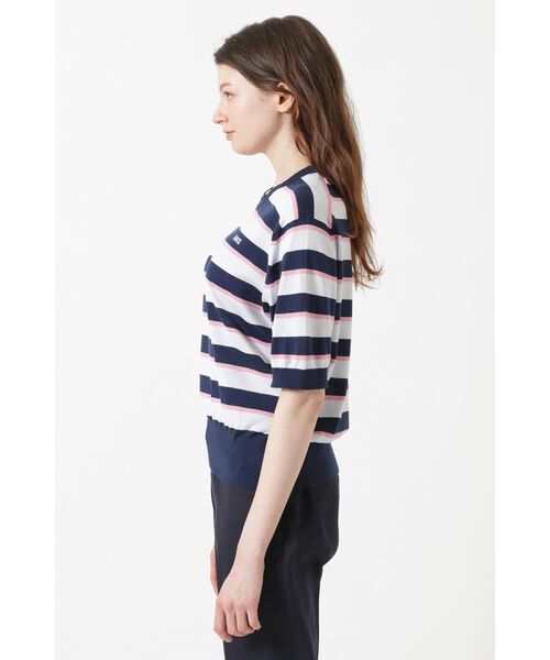 DAKS / ダックス その他 | JOHN SMEDLEY FOR DAKSコットン配色ボーダー半袖ニット | 詳細1