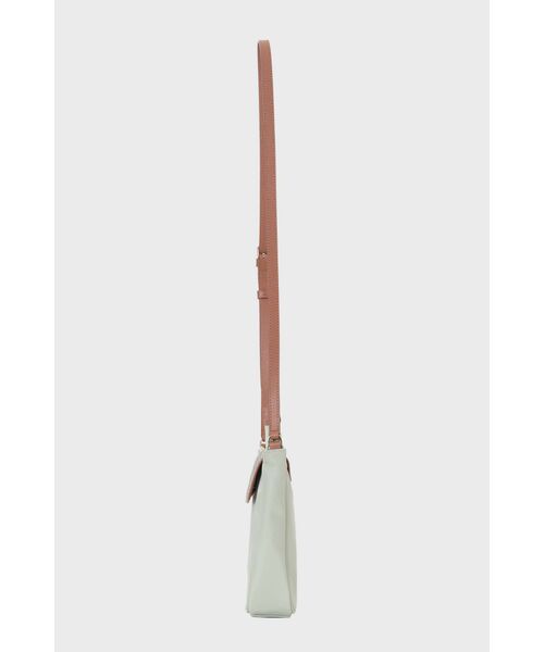 DAKS / ダックス その他 | ナイロン×牛革 ハウスチェック 縦型ショルダーバッグ | 詳細1