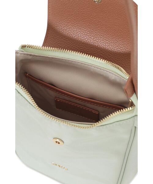 DAKS / ダックス その他 | ナイロン×牛革 ハウスチェック 縦型ショルダーバッグ | 詳細5