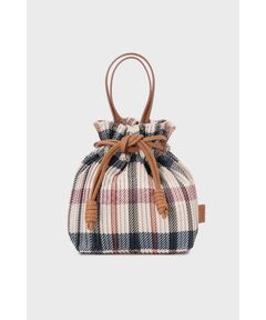 DAKS / ダックス その他 | 【軽量】ポリエステル ハウスチェック 2WAY巾着バッグ