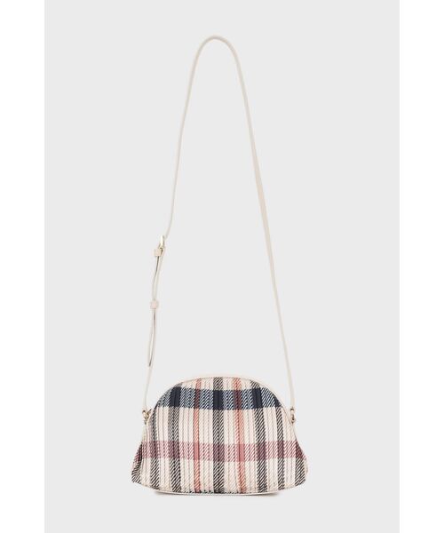 DAKS / ダックス その他 | 【軽量】ポリエステルハウスチェック ショルダーバッグ（ベージュ）