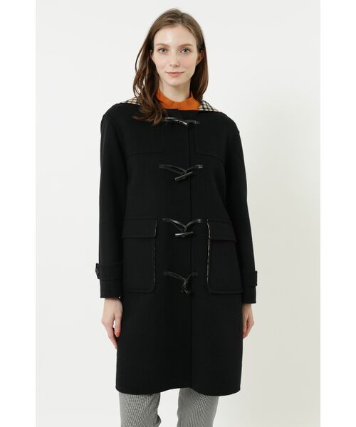 DAKS / ダックス その他アウター | ロングダッフルコート（10/ブラック）