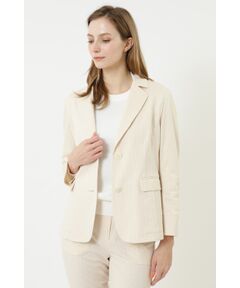 DAKS / ダックス セットアップ | コットンリネンストライプジャケット