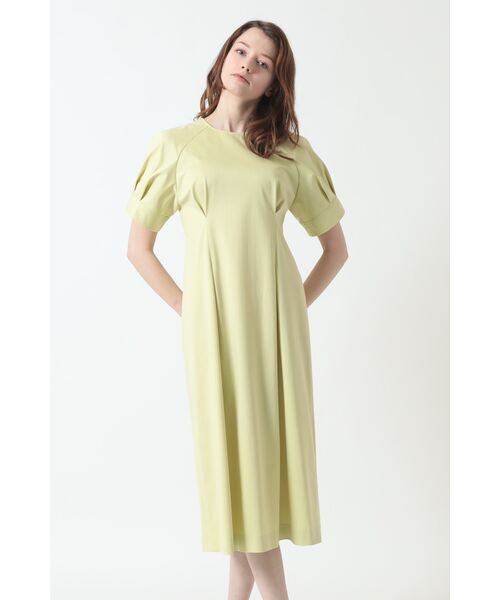 DAKS / ダックス ドレス | トリコット ニットワンピース（ライトグリーン）