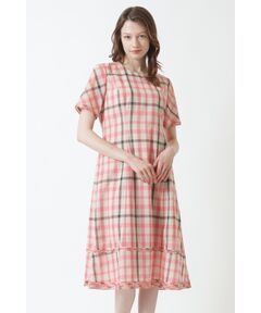 DAKS / ダックス ドレス | ウールボイルチェックワンピース