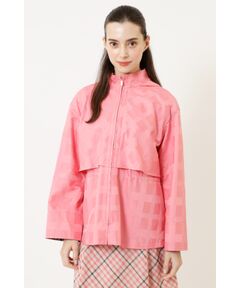 DAKS / ダックス その他アウター | ジャカードシャドーチェックブルゾン