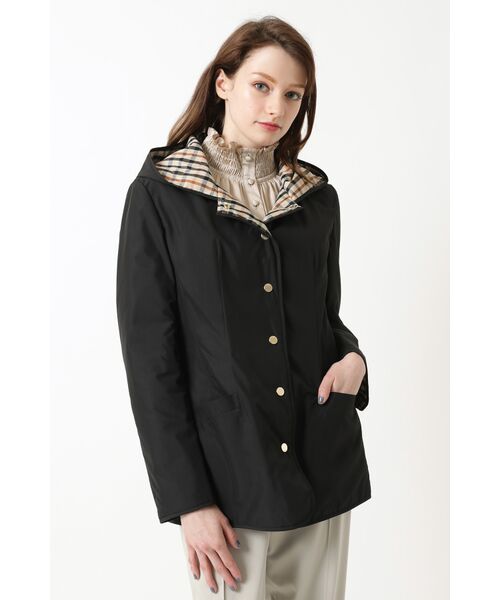 DAKS / ダックス その他アウター | 中綿リバーシブルブルゾン（ブラック）