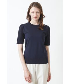 DAKS / ダックス その他トップス | オーガニックコットン ケーブルスリーブ プルオーバー