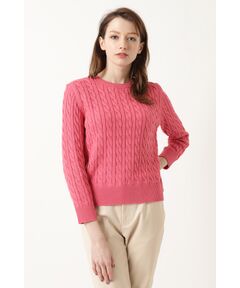 DAKS / ダックス その他トップス | ケーブル編みプルオーバー