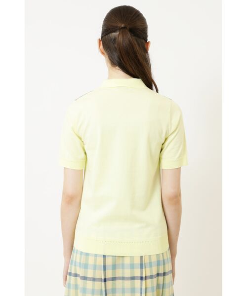 DAKS / ダックス その他トップス | ジャカードチェックニットポロ | 詳細3