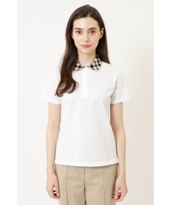 DAKS / ダックス その他トップス | ニットカラー 半袖 ポロシャツ