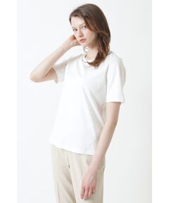 DAKS / ダックス その他トップス | LIBERTYプリント クルーネック Tシャツ