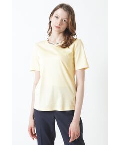 DAKS / ダックス その他トップス | チェック スパンコール Tシャツ