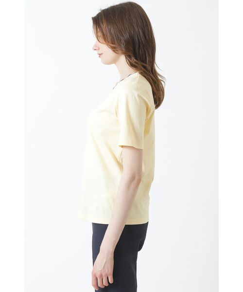 DAKS / ダックス その他トップス | ハウスチェック スパンコール Tシャツ | 詳細1