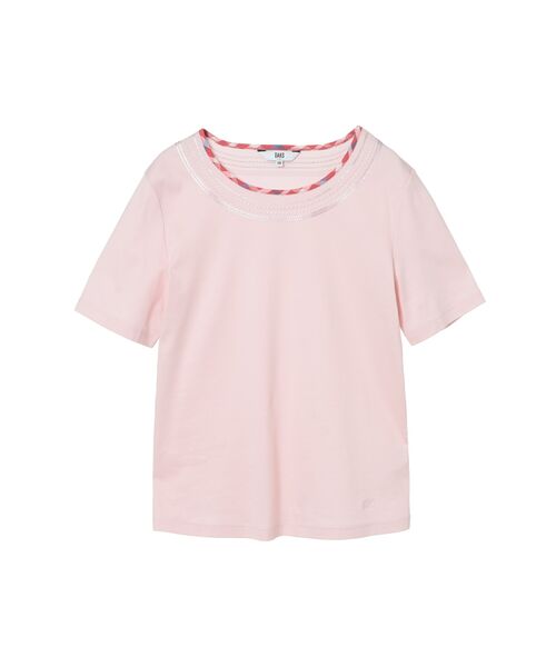 DAKS / ダックス その他トップス | ハウスチェック スパンコール Tシャツ | 詳細7