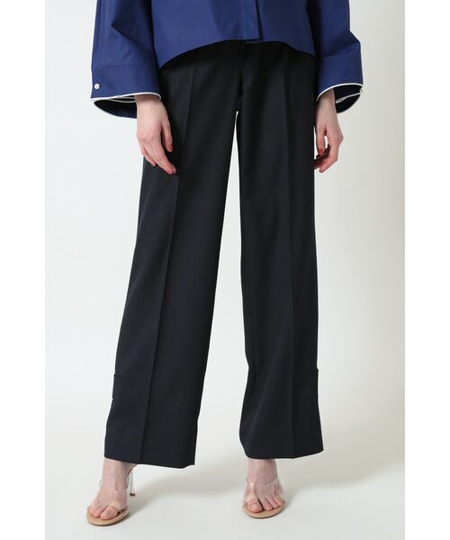 DAKS / ダックス その他 | ワイドスラックスパンツ(ネイビー)