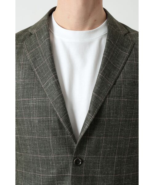 DAKS / ダックス その他アウター | ウインドペンチェックシルクブレンドジャケット | 詳細5