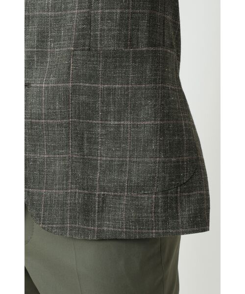DAKS / ダックス その他アウター | ウインドペンチェックシルクブレンドジャケット | 詳細6