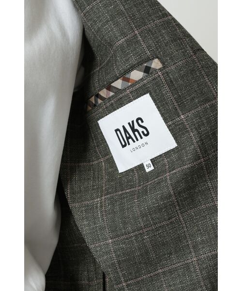 DAKS / ダックス その他アウター | ウインドペンチェックシルクブレンドジャケット | 詳細7