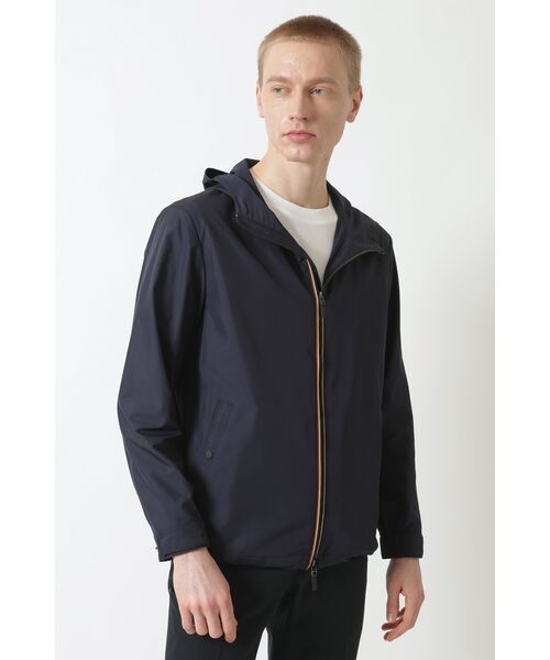 DAKS / ダックス その他アウター | マイクロファイバー ライン ブルゾン（ニューネイビー）