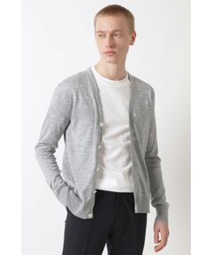 DAKS / ダックス その他トップス | リネン ニット Vネックカーディガン