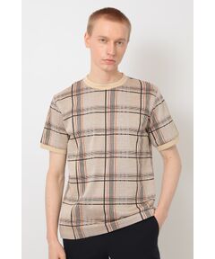 DAKS / ダックス その他トップス | イノベーションチェック 先染めTシャツ